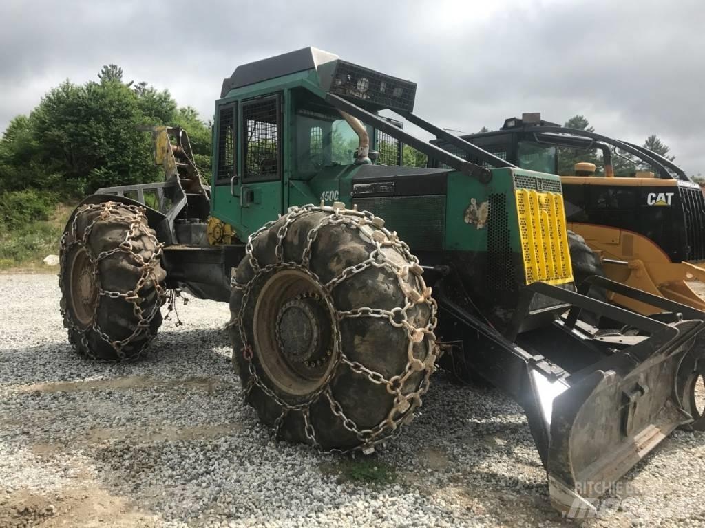 Timberjack 450C 목재스키더