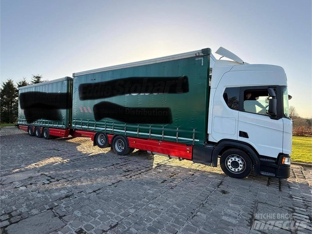 Scania R Series 커튼사이더 트럭
