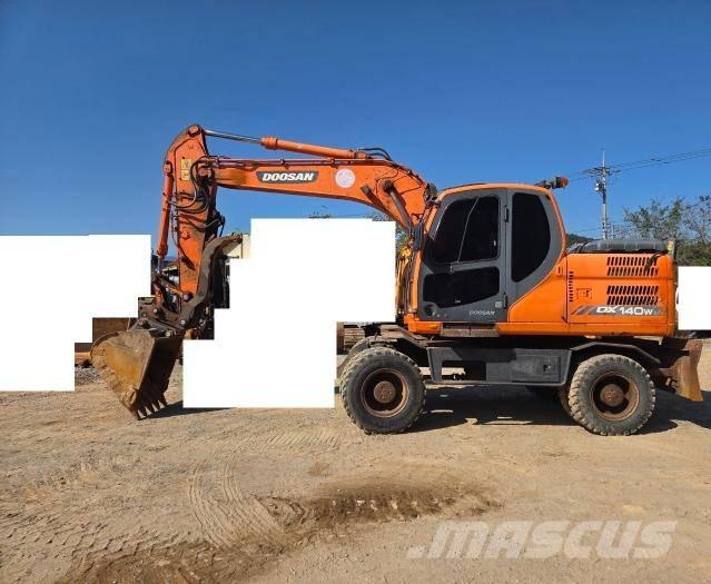 Doosan DX 140 WV-3  휠 굴삭기