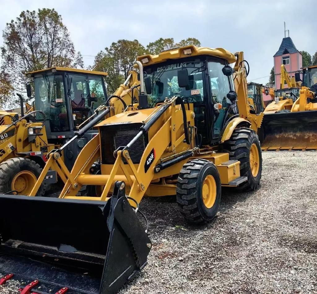 CAT 420 F 백호로더