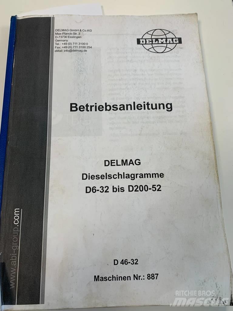 Delmag D46-32 디젤 파일 해머