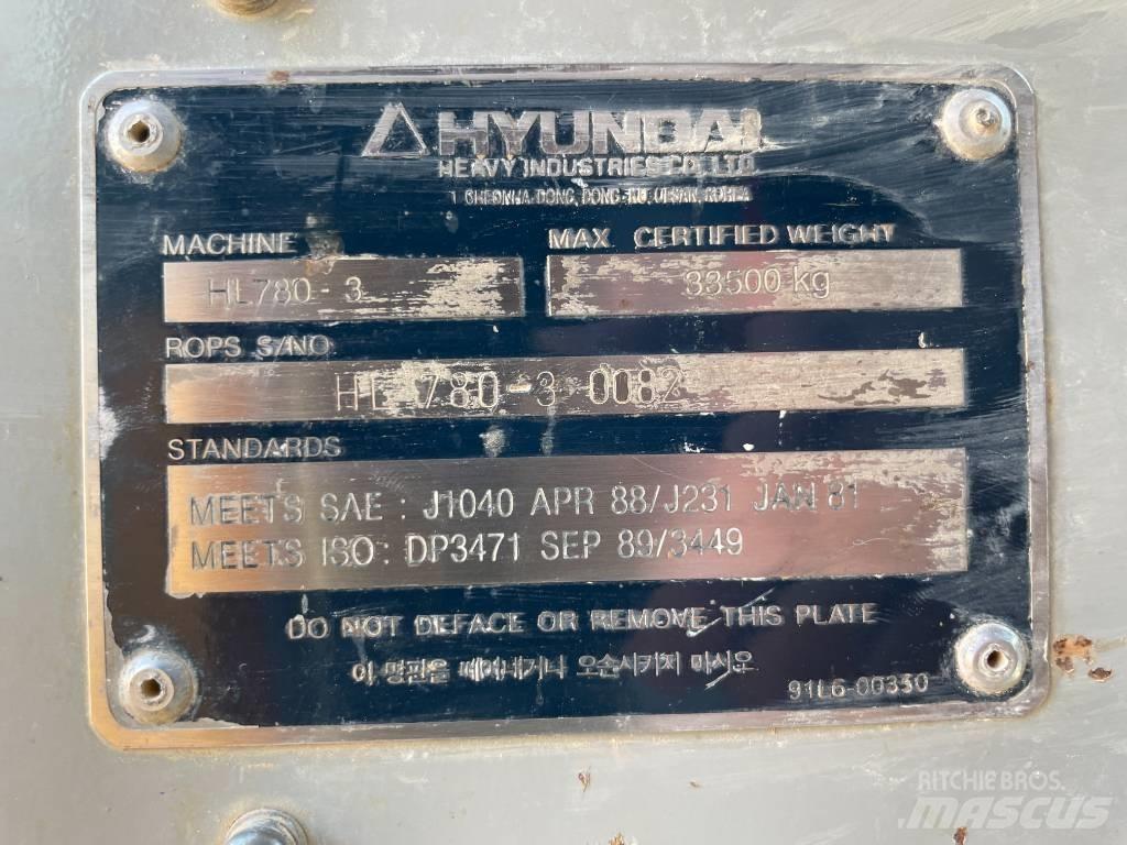 Hyundai HL 780-3  휠로우더