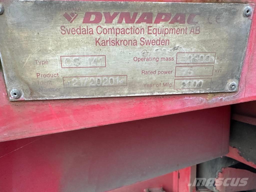 Dynapac CS 141 트윈 드럼 롤러