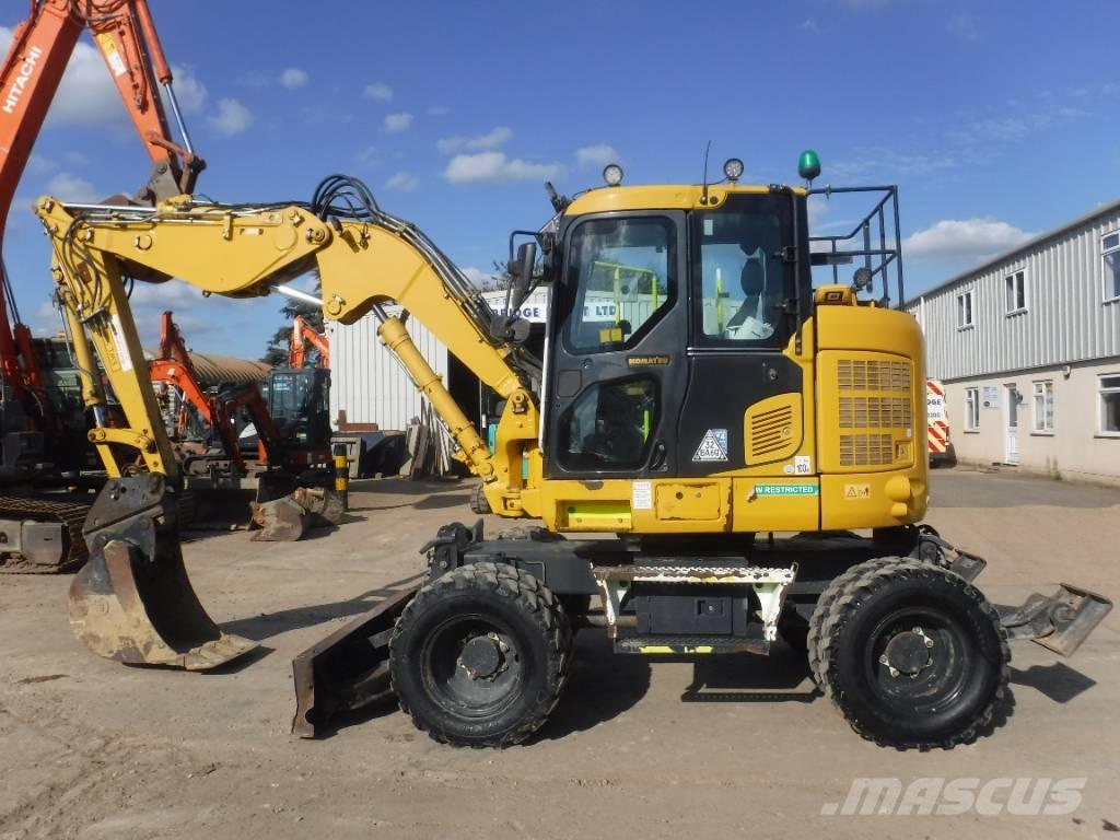Komatsu PW118MR-11  휠 굴삭기