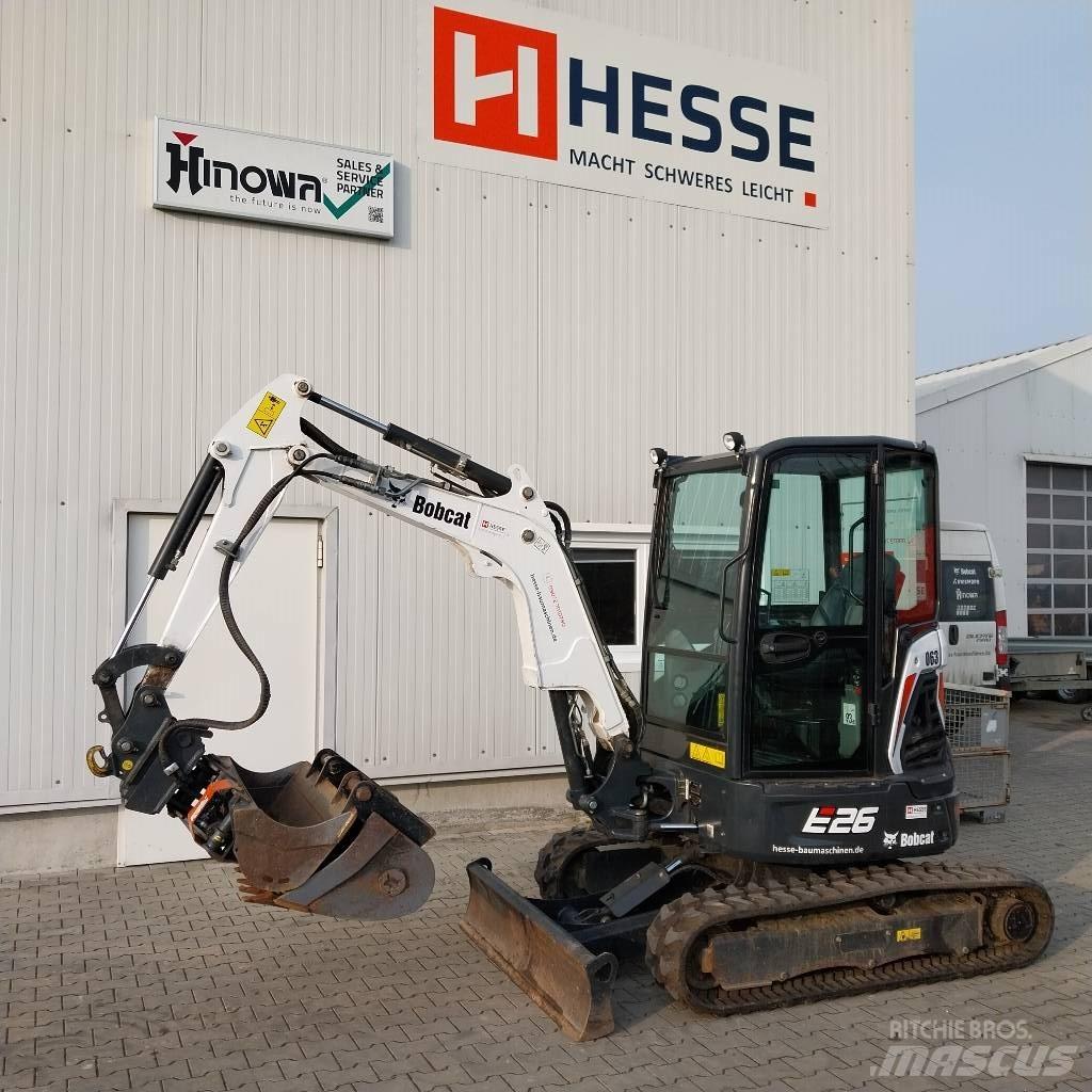 Bobcat E 26 Kabine 소형 굴삭기 7톤 미만