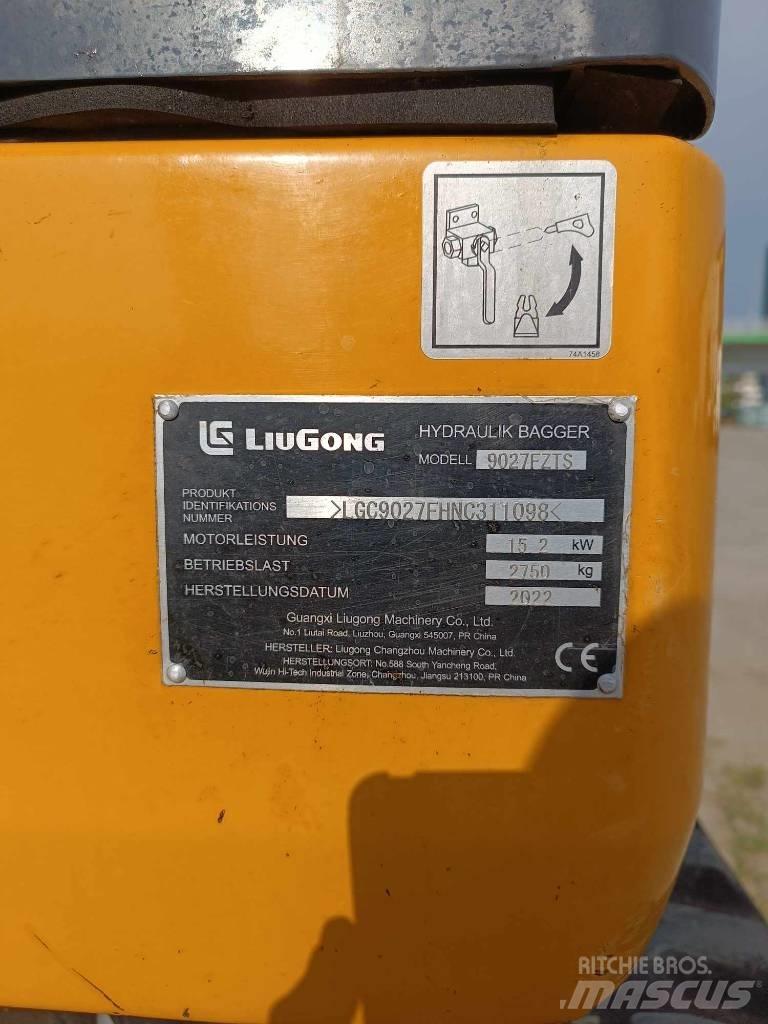 LiuGong 9027 FZTS 소형 굴삭기 7톤 미만