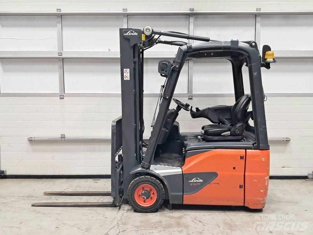 Linde E15-02 전동 지게차