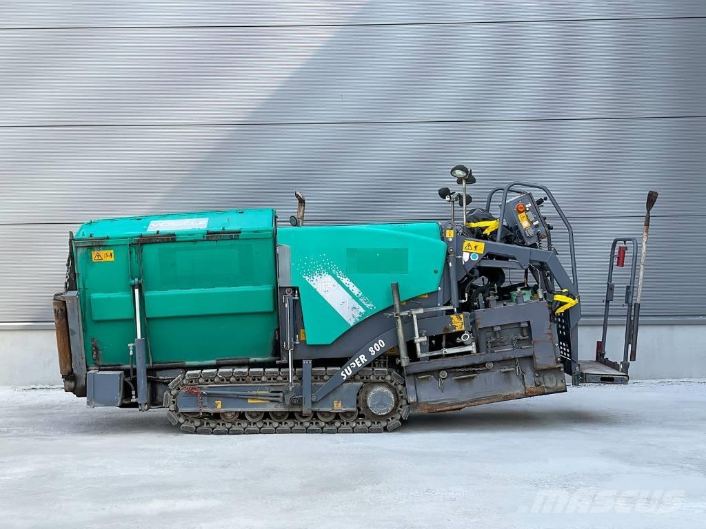Vögele SUPER 800 아스팔트 포장장비