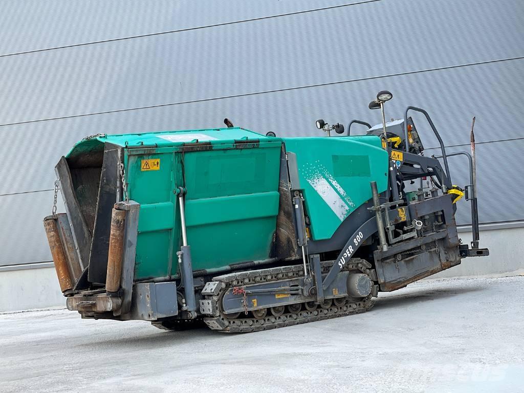 Vögele SUPER 800 아스팔트 포장장비
