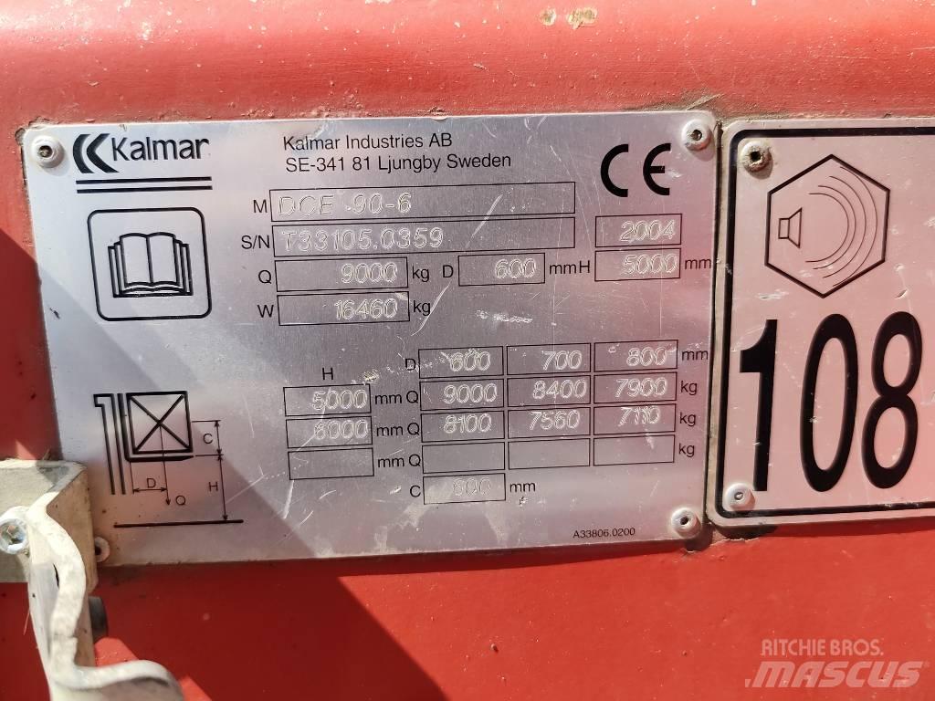 Kalmar DCE 90-6 디젤 지게차