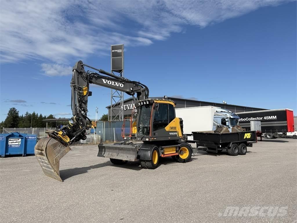 Volvo EWR130E  휠 굴삭기