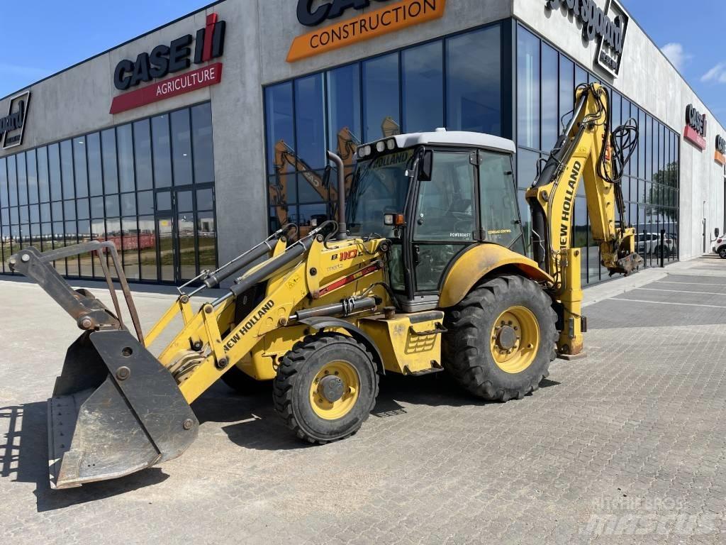 New Holland B 110 C 백호로더