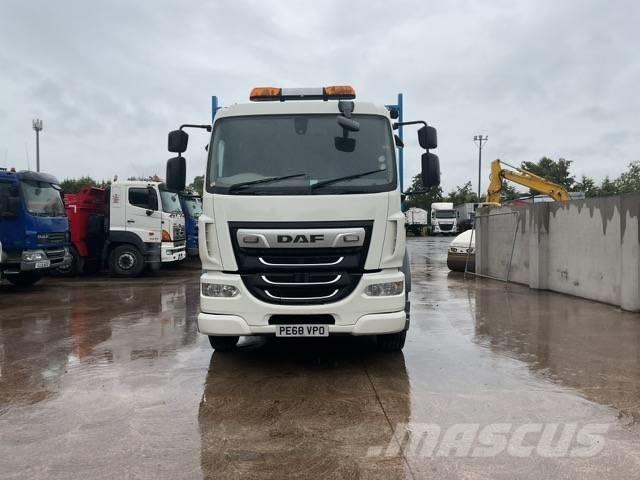 DAF LF 230 플랫베드/윈치 트럭