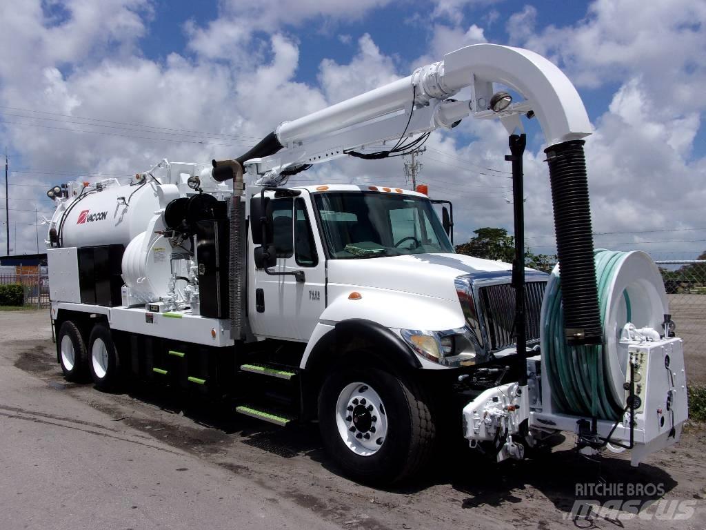 International 7400 콤비/진공 트럭