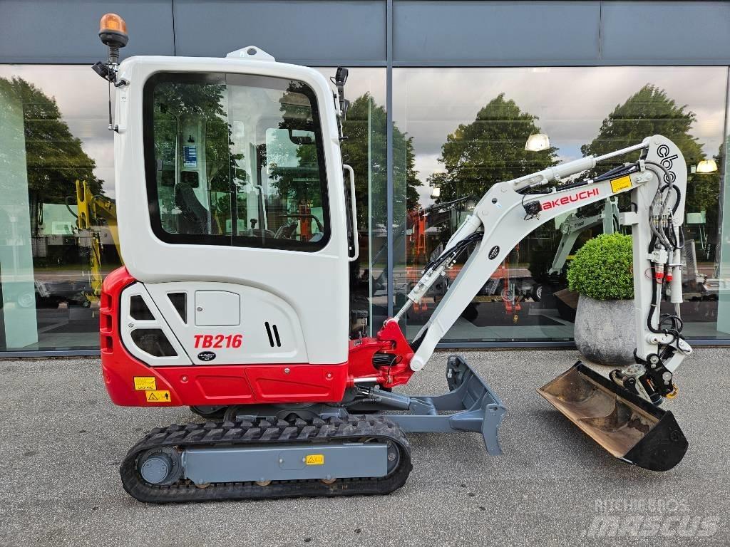 Takeuchi TB 216 소형 굴삭기 7톤 미만