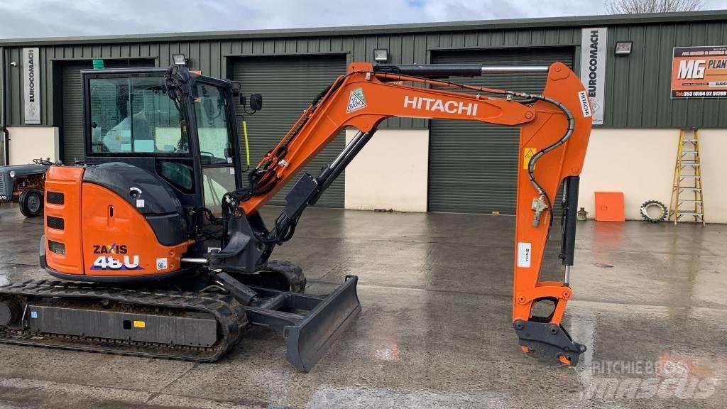 Hitachi ZX 48 U 소형 굴삭기 7톤 미만