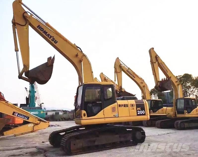Komatsu pc200-7 대형 굴삭기 29톤 이상