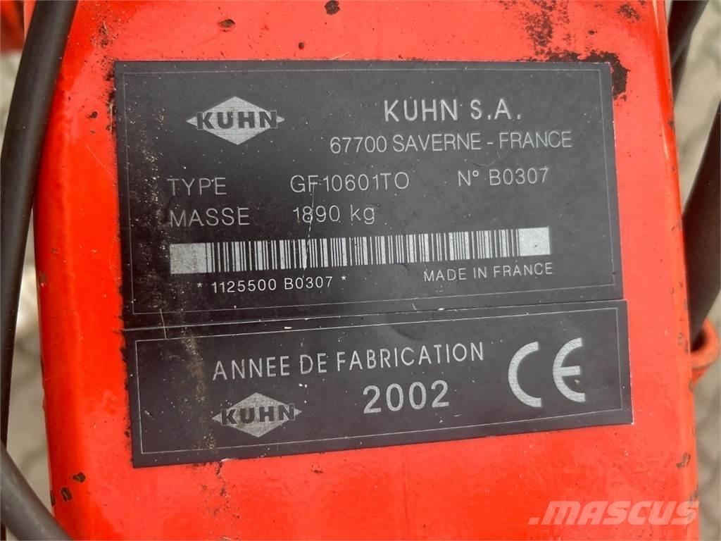 Kuhn GF 10601 TO 갈퀴 및 테더