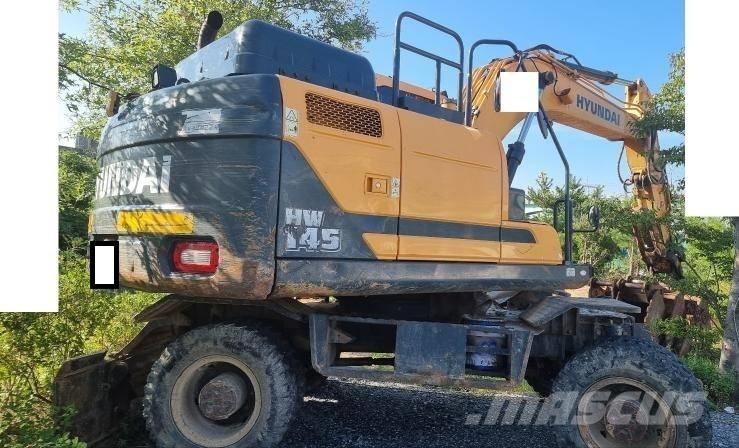 Hyundai HW145  휠 굴삭기