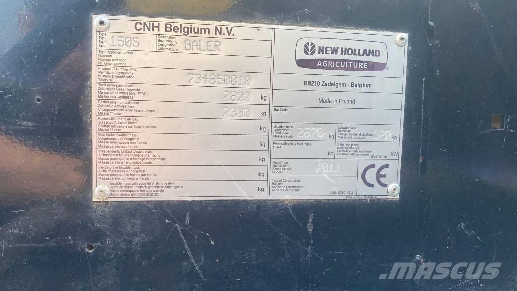 New Holland BR 7060 원형 곤포기
