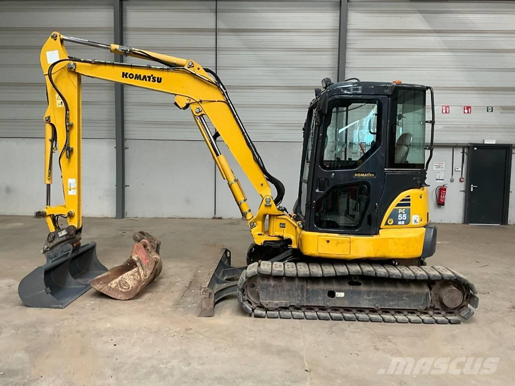 Komatsu PC 55 MR-3 소형 굴삭기 7톤 미만