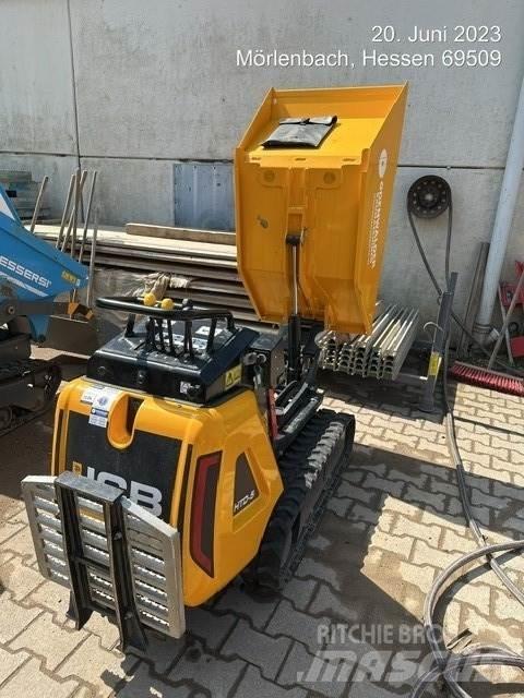 JCB HTD5 mit Tritt 건설현장 덤프트럭