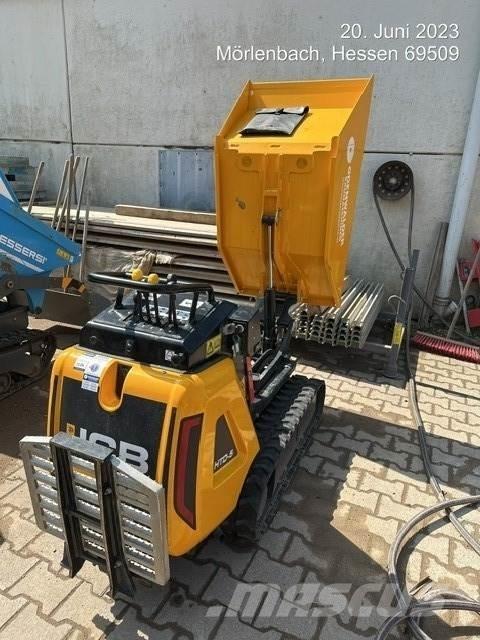 JCB HTD5 mit Tritt 건설현장 덤프트럭