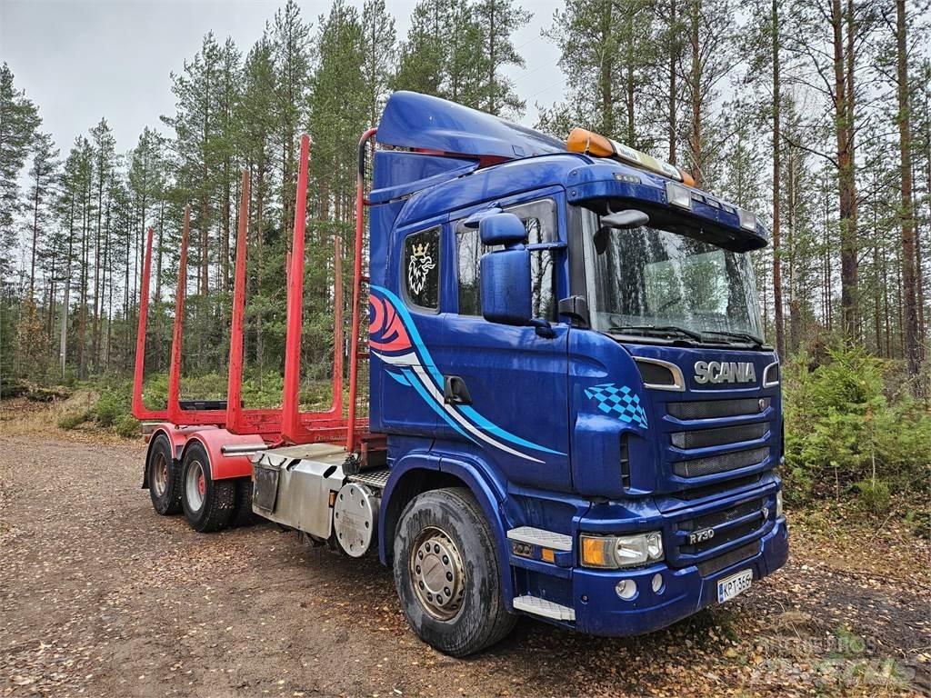 Scania R 730 목재 트럭