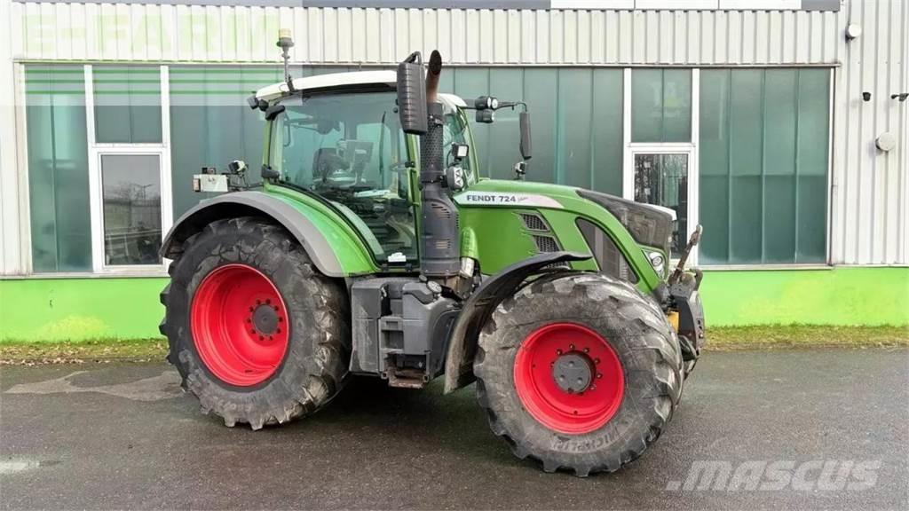 Fendt 724 vario s4 트랙터
