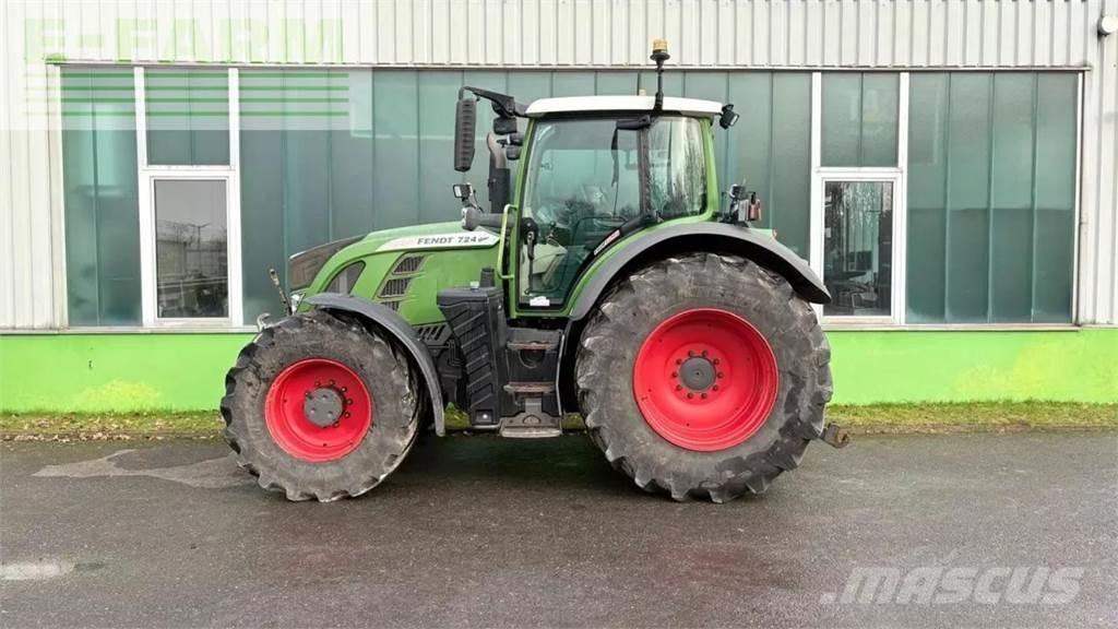 Fendt 724 vario s4 트랙터