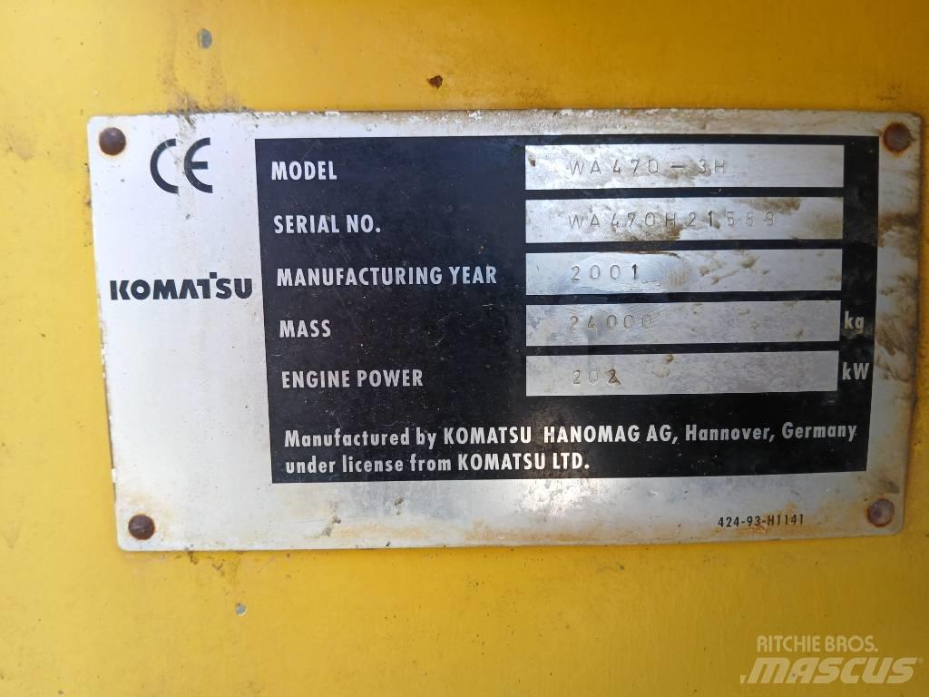 Komatsu WA 470-3H  휠로우더