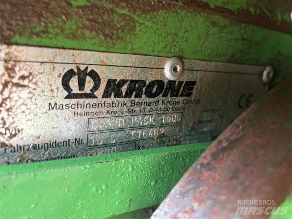Krone CP 1500 MC 원형 곤포기