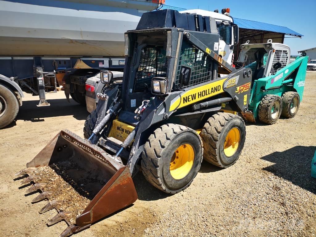 New Holland L 175  스키드로더