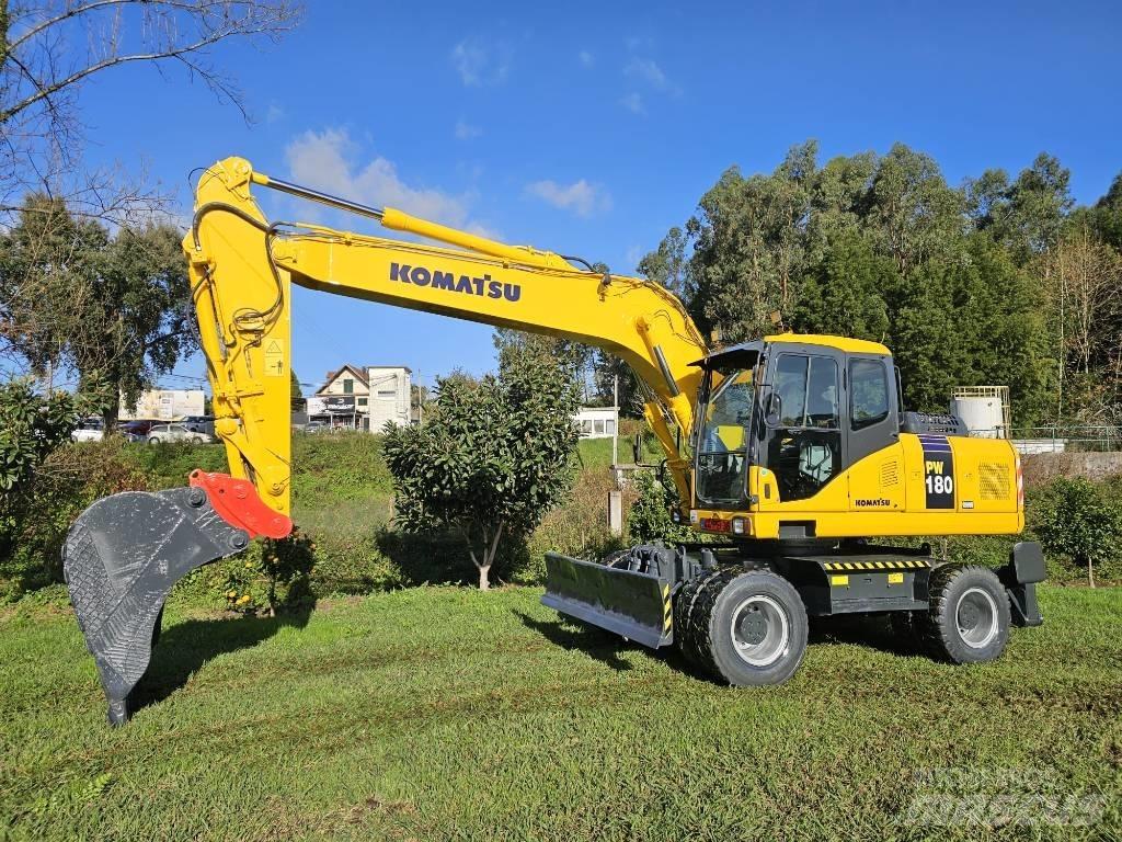 Komatsu PW 180-7  휠 굴삭기