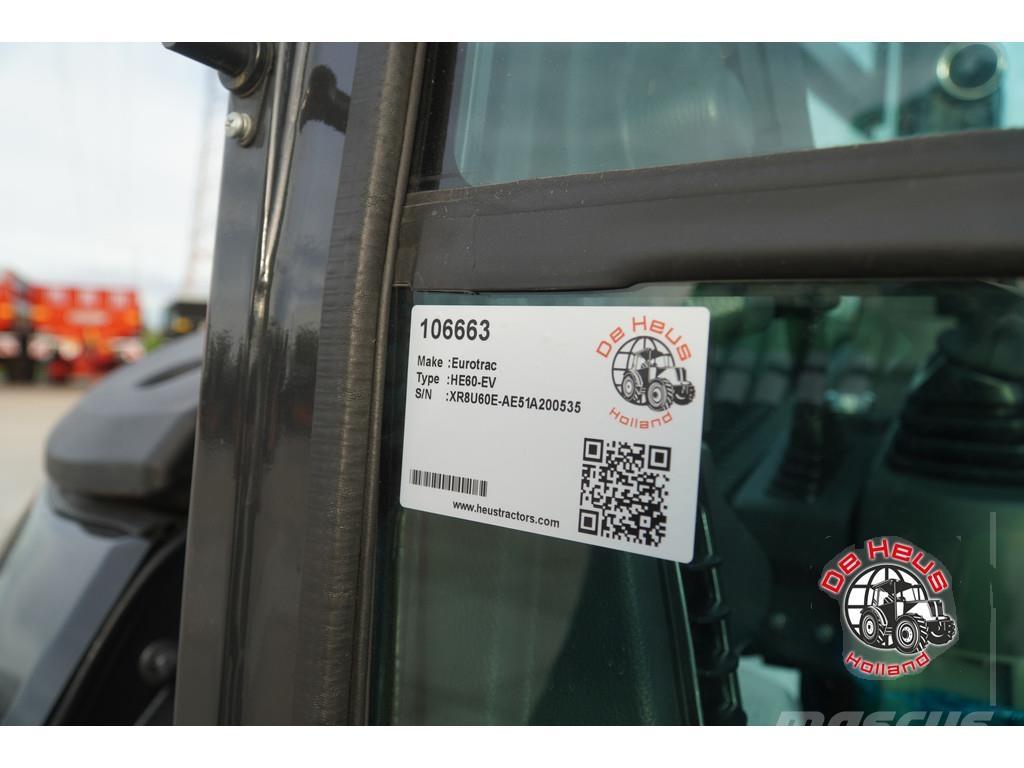 Eurotrac HE60-EV 특수 굴삭기