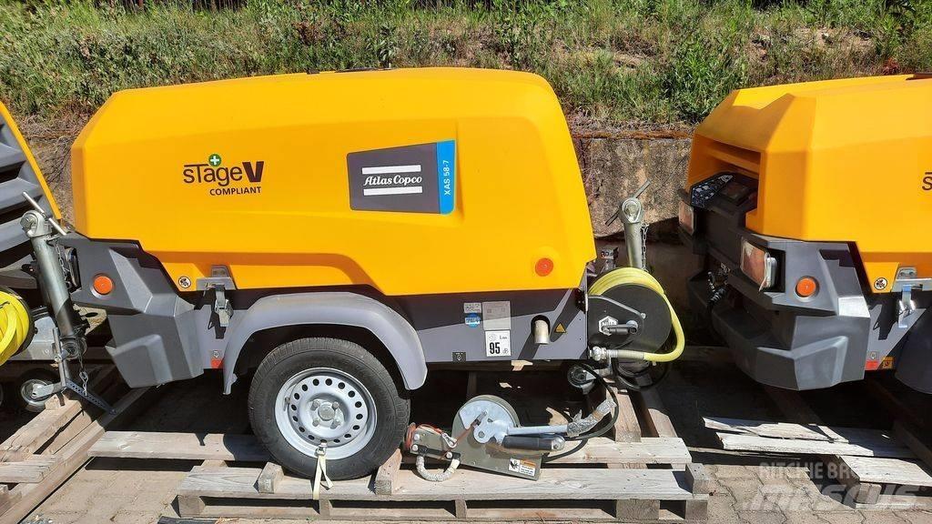 Atlas Copco XAS 58-7 콤푸레샤