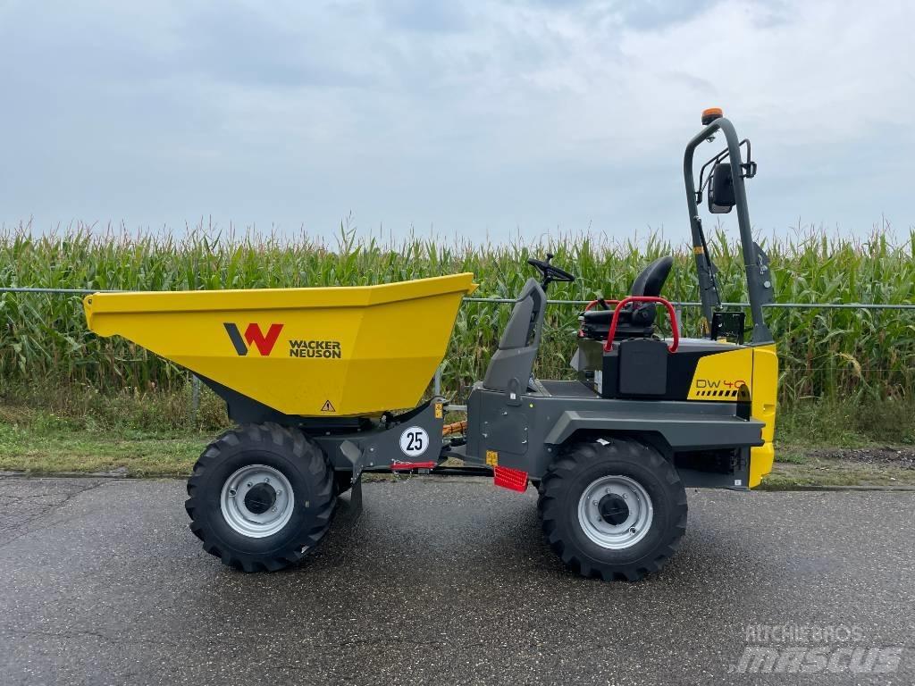 Wacker Neuson DW40 건설현장 덤프트럭