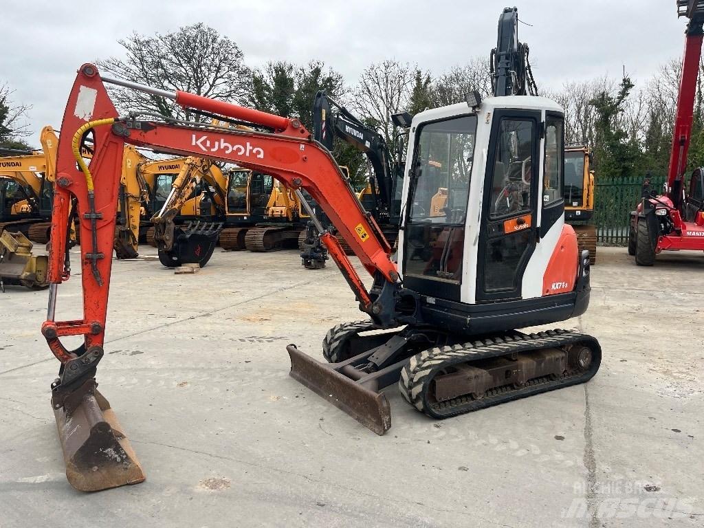 Kubota KX 71-3 소형 굴삭기 7톤 미만