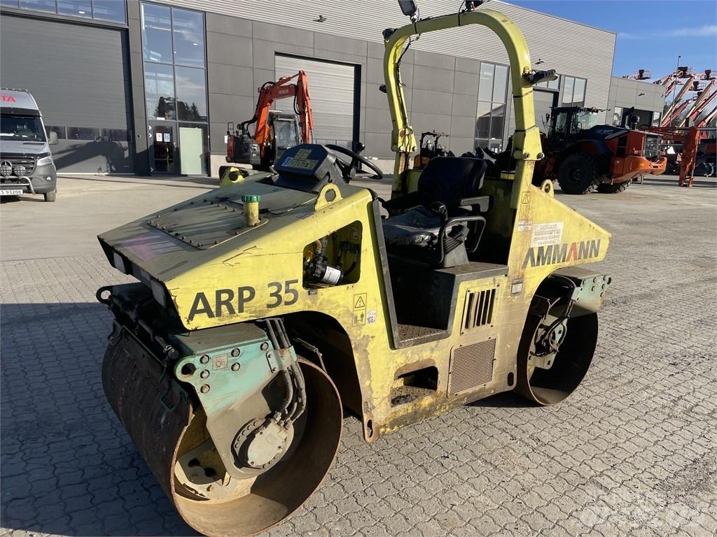 Ammann ARP35 트윈 드럼 롤러