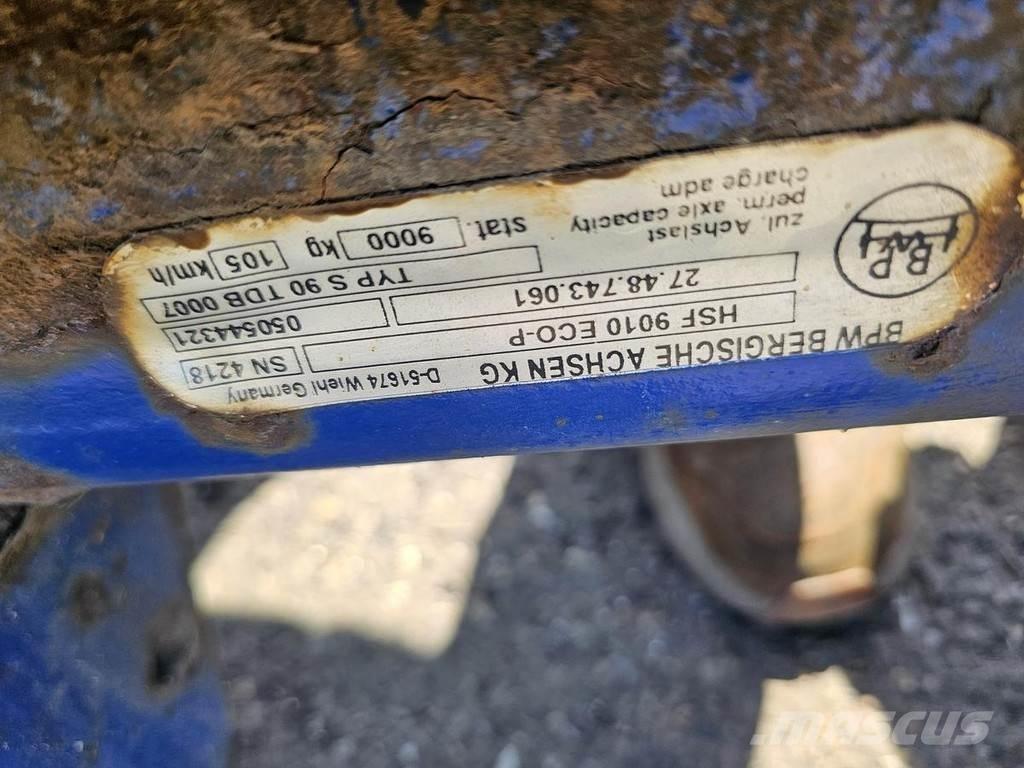 BPW HSF 9010 ECO-P 차축