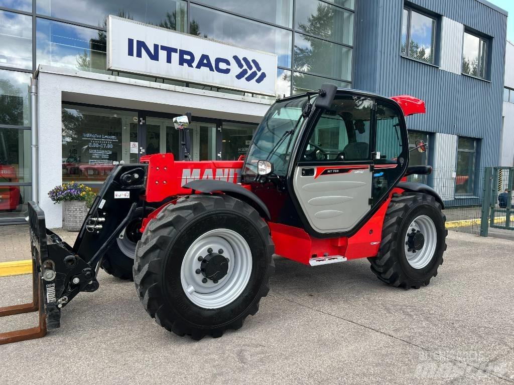 Manitou MT 733 Easy 텔레스코픽 휠 로더