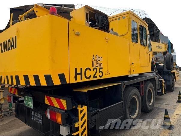 Hyundai HC 25 트랙 크레인
