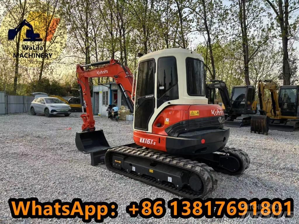 Kubota KX 161 소형 굴삭기 7톤 미만