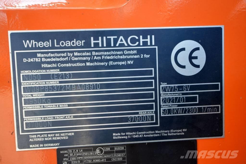 Hitachi ZW 75-6  휠로우더