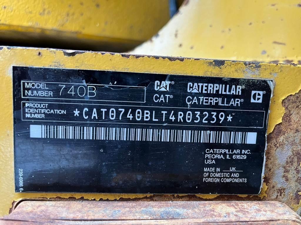 CAT 740B 연결식 홀러