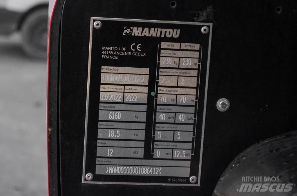 Manitou ATJ 160 관절형 전동이동 리프트