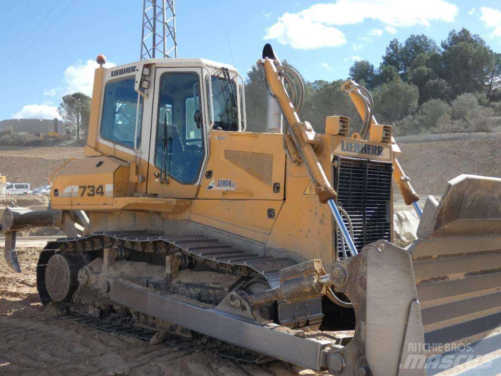 Liebherr 734 LGP 크롤러 도저