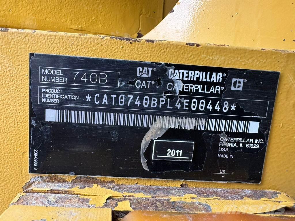 CAT 740B 연결식 홀러