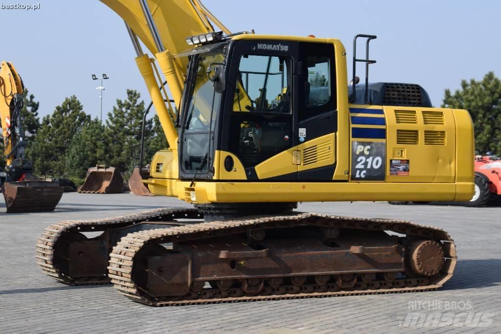 Komatsu PC 210 LC-10 대형 굴삭기 29톤 이상