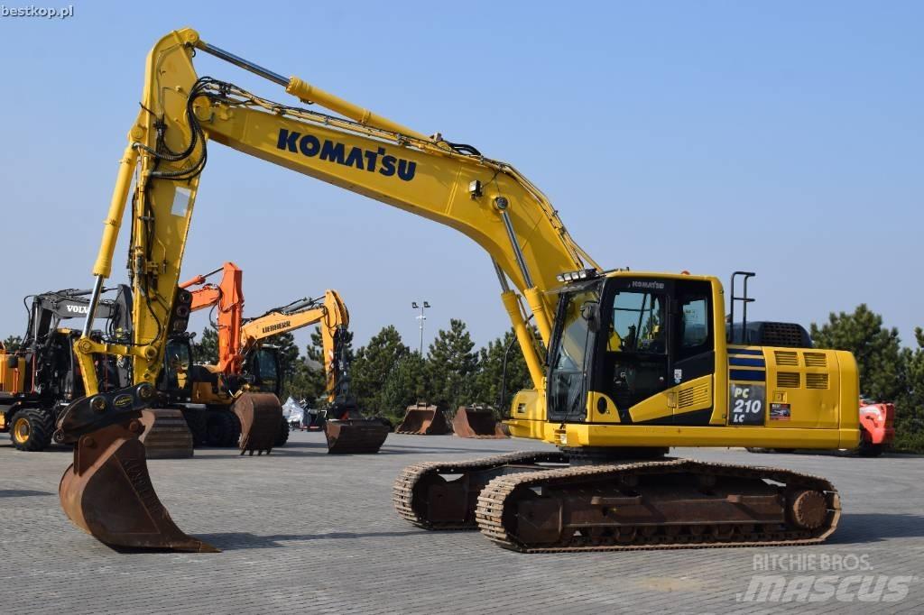 Komatsu PC 210 LC-10 대형 굴삭기 29톤 이상